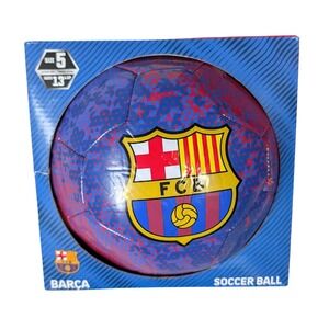 FC Barcelona Soccer Ball Official Licensed Barca Blue Red Size‎ 5 New in Box